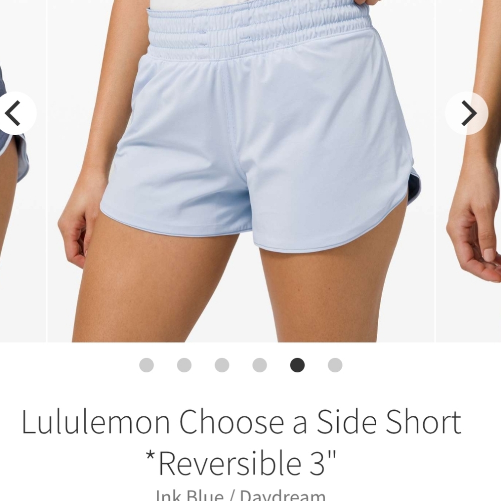 Lululemon Choose A Side Shorts 8 Hottie Hot Speed Up Shake It Out Swiftly